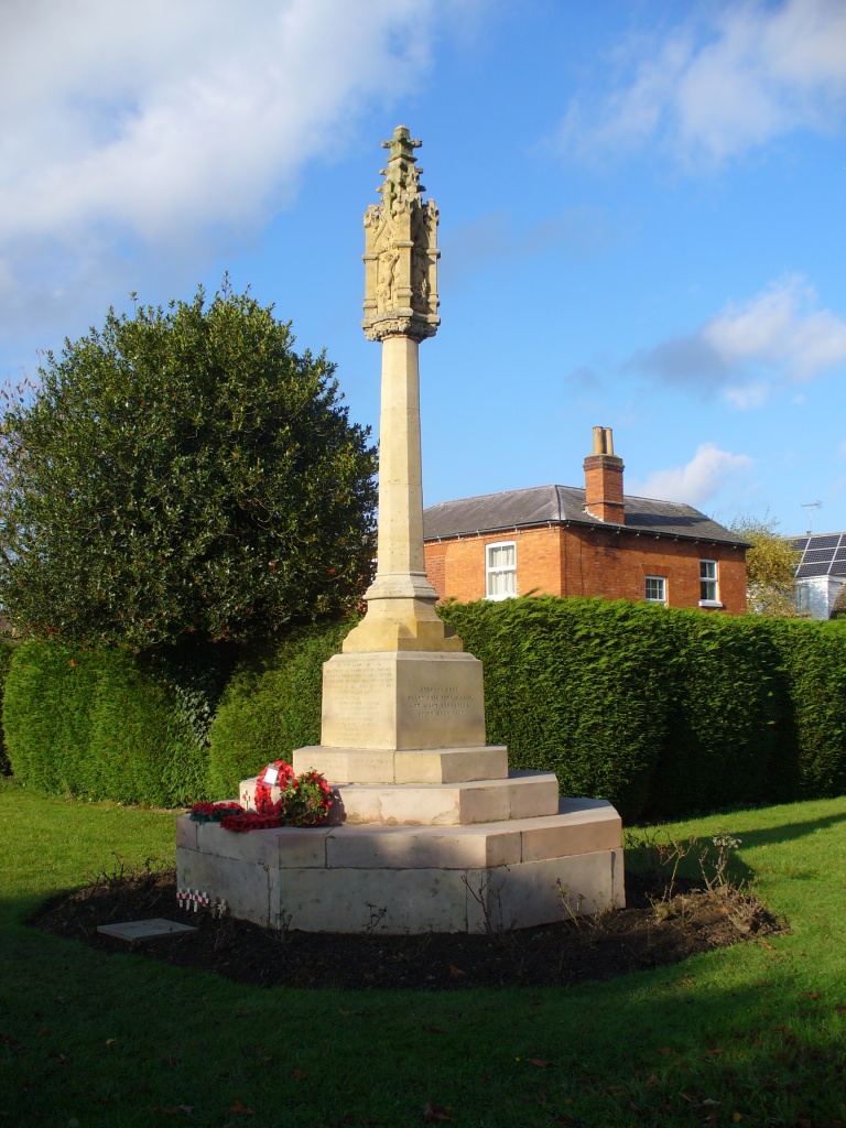 The Village War Memorial, High Street,Yelvertoft. Sunday, November 9th. 2014.